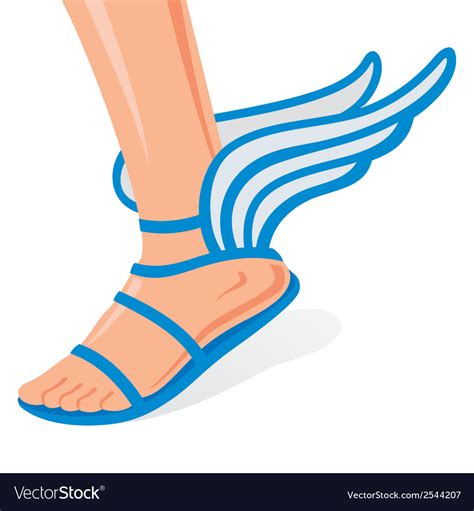 hermes flying shoe clipart|Hermes Flying Shoe vectors .